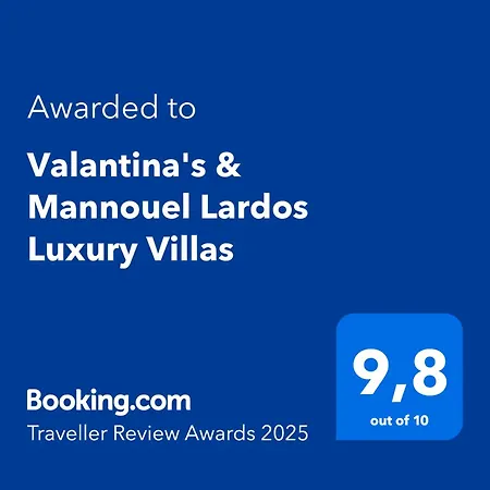 Villa Valantina's & Mannouel Luxury Lardos